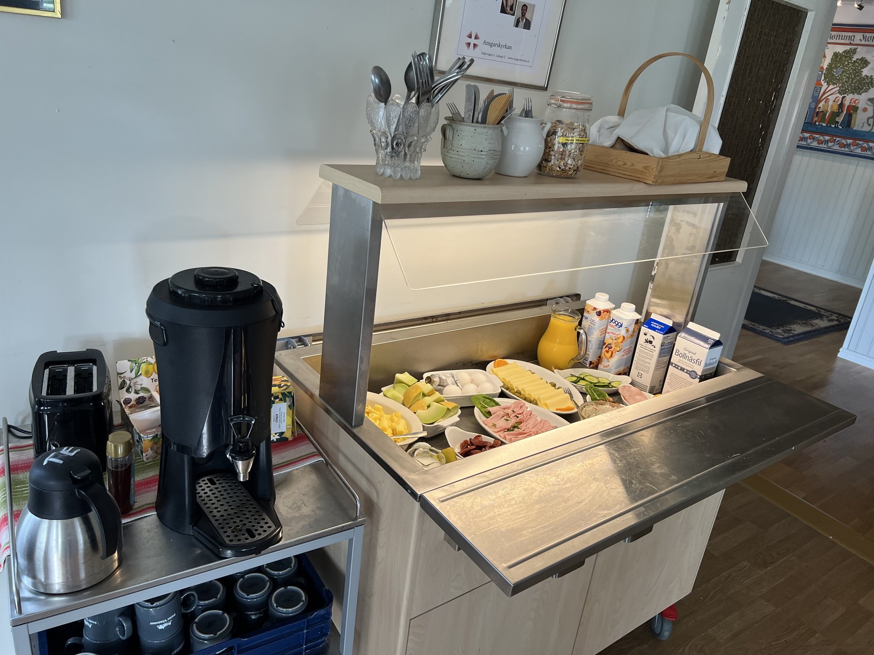 Kaffe och frukostservering